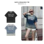 Áo Thun Demin Wash Thêu Len GUPO Form Boxy Unisex Form Rộng Local Brand Chính Hãng - ATJ01