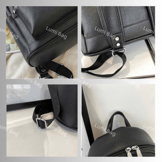 [LM071] Balô Da Gạo Mác Dải Chữ Gắn Nổi Size 40 cho học sinh , sinh viên đựng vừa sách vở