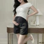 Quần Đùi Bầu Kaki Larosa Mới 2026 Mềm Mát Cho Mùa Hè Có Chun Điều Chỉnh Vòng Bụng Bigsize LA6Q