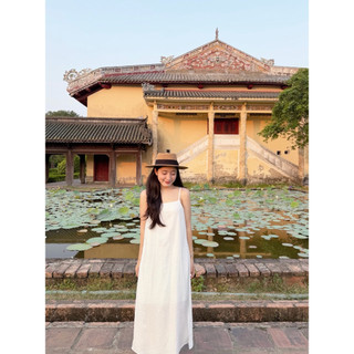Reina dress - Đầm dây tằm vân Ma Vie