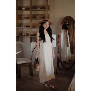 Reina dress - Đầm dây tằm vân Ma Vie