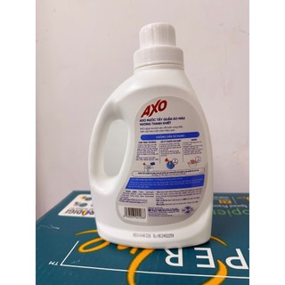 Nước tẩy quần áo màu AXO hương thanh khiết 800ml cho da nhạy cảm
