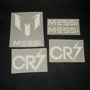 LOGO CR7, MESSI RONALDO Dán Xe Trang Trí Xe Máy Xe Đạp Điện, Laptop. Decal cao cấp chống nước không bay màu