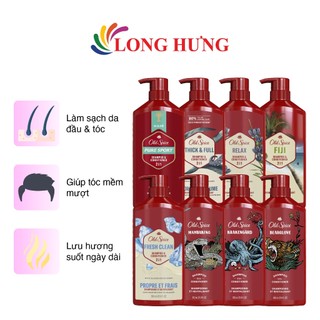 Dầu gội và xả 2-in-1 Old Spice (650ml)
