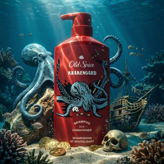 Dầu gội và xả 2-in-1 Old Spice (650ml)