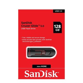 USB 3.0 SanDisk CZ600 Cruzer 128GB 100MB/s (Đen) - Phụ Kiện Nhất Tín