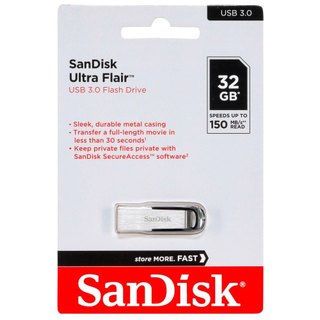 USB 3.0 SanDisk CZ73 Ultra Flair 32GB 150Mb/s (Bạc) - Phụ Kiện Nhất Tín