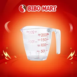 Cốc Nhựa Yoko Cốc Đong Định Lượng Chia Vạch 200ml 500ml Nhựa Nguyên Sinh Chịu Nhiệt