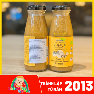 Sốt Mè Rang Hữu Cơ Lumlum Organic Deep Roasted Sesame Dressing 175ml Babymall & Care