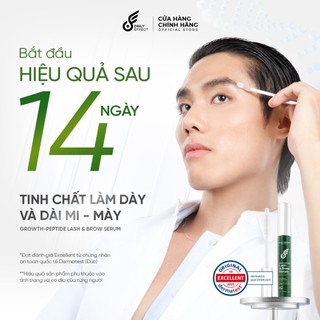[Combo 2 Tinh Chất Làm Dày Và Dài Mi - Mày] DAILY EFFECT Growth Peptide Lash & Brow Serum (5g + 5g)