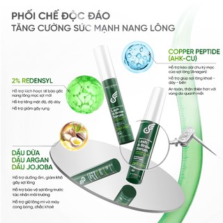 [Combo 2 Tinh Chất Làm Dày Và Dài Mi - Mày] DAILY EFFECT Growth Peptide Lash & Brow Serum (5g + 5g)