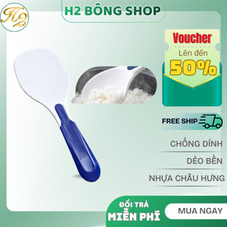 Muôi Vá Xới Cơm Chống Dính Dẻo Dai Chịu Nhiệt Nhựa Châu Hưng