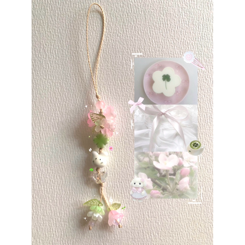 𝑦𝑒𝑙𝑙𝑜𝑤 𝑙𝑒𝑎𝑓 𝑓𝑙𝑜𝑤𝑒𝑟𝑠 | Dây treo điện thoại balo xinh xắn, mang cặp