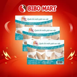 Quần Lót Dùng 1 Lần Miễn Giặt Cao Câp Tâm Long Mềm Mại Thoáng Khí Size M L XL XXL - Bibomart