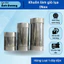 Khuôn làm giò lụa INox Hàng Loại 1 dày dặn