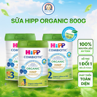 Sữa Hipp Organic Sữa Bột Công Thức COMBIOTIC 800g Hỗ Trợ Tiêu Hóa Tăng Chiều Cao Cho Bé