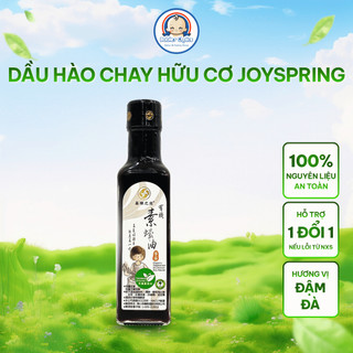Dầu Hào Chay Hữu Cơ Từ Nấm Joyspring Tăng Hương Vị Đậm Đà Thơm Ngon, Tạo Màu Cho Món Ăn 210ml