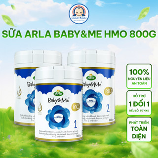 Sữa Arla Baby&Me HMO Cao Cấp Từ Đan Mạch số 1,2,3 hộp 800g