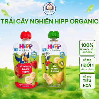 Trái Cây Nghiền Hữu Cơ Hipp Organic Cho Bé Từ 4-6 Tháng Tuổi