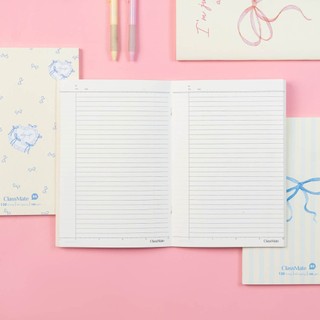 Vở Kẻ Ngang Nơ Classmate 100GSM Giấy Vàng Chống Mỏi Mắt 120Trang, Tập Kẻ Ngang Viết Calligraphy Không Bị Thấm