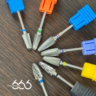 Tổng Hợp Các Đầu Mài Carbide TITAN ĐEN Từ Mài Phá Đến Siêu Phá | Đầu Mài Gel, Bột, Móng Giả Chuẩn Mỹ Cao Cấp Nail666