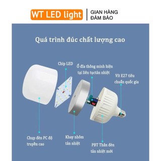 Bóng Đèn Led Công Suất 100W Chiếu Sáng Diện Tích Rộng