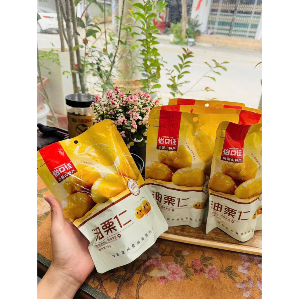 🌰 Hạt Dẻ Ngọt Bóc Vỏ Ăn Liền – Thơm Bùi, Tiện Lợi, Bổ Dưỡng