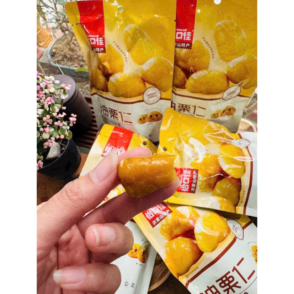 🌰 Hạt Dẻ Ngọt Bóc Vỏ Ăn Liền – Thơm Bùi, Tiện Lợi, Bổ Dưỡng