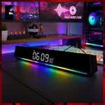 Loa Máy Tính Gaming Soundbar Bluetooth Để Bàn Màu Trắng WORTLEY WT8 Led Rgb Loa Vi Tính Âm Thanh Hay Bass Cực Mạnh — ảnh 5