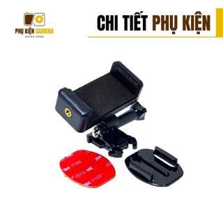 Giá Đỡ Kẹp Điện Thoại Cho Chân Máy Tripod Ren 1/4 - Đầu Kẹp Giữ Điện Thoại Quay Phim Chụp Ảnh Cao Cấp Chống Trượt