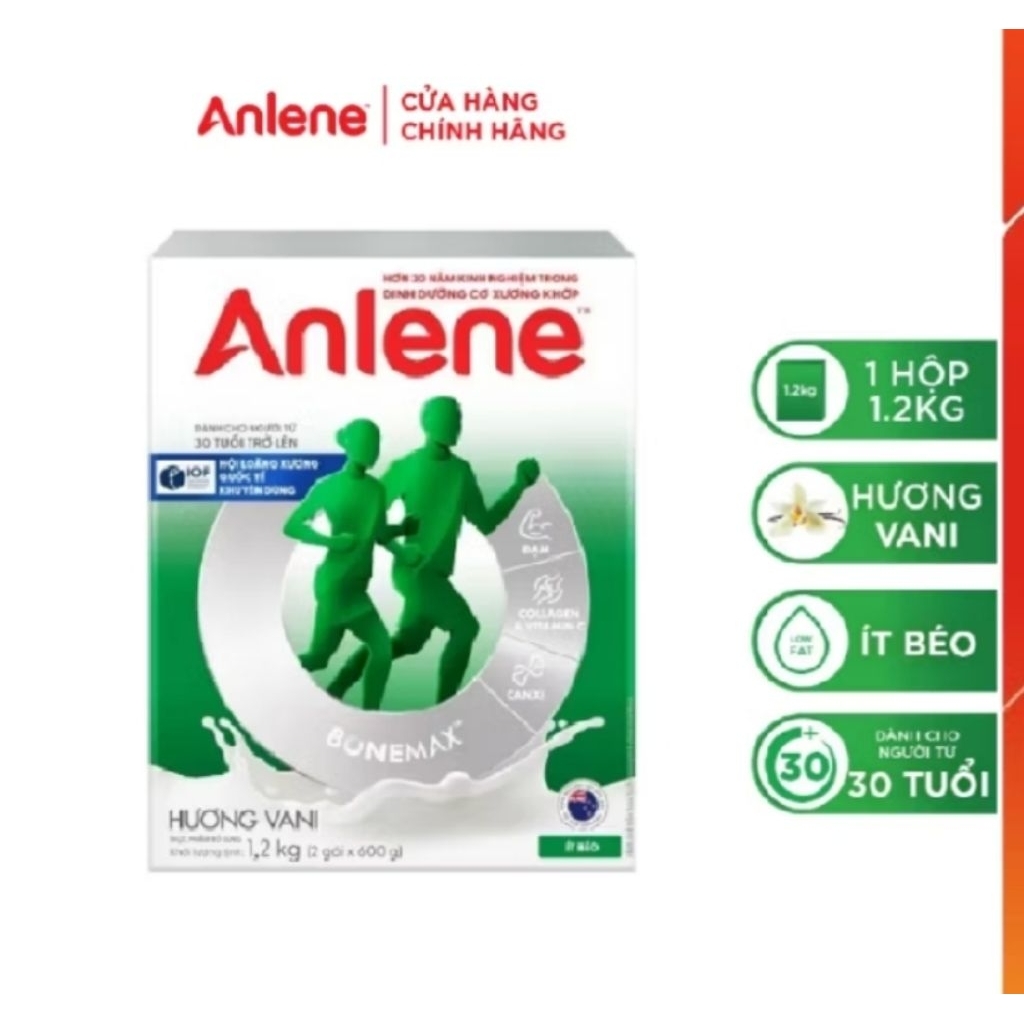 SỮA ANLENE VANI HỘP GIẤY 1,2KG | Shopee Việt Nam