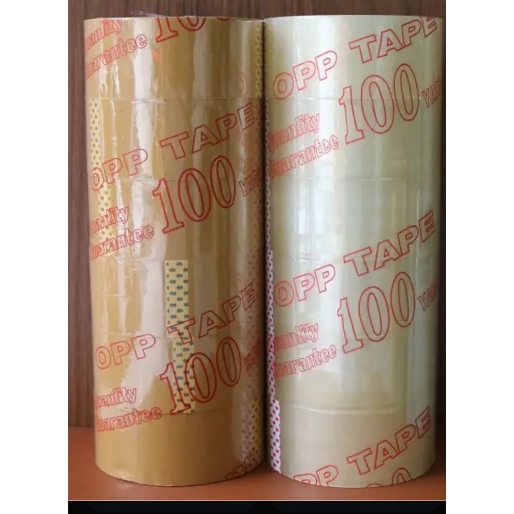 Băng keo dán thùng, đóng gói hàng hóa, cố định vật dụng 100 yard ,200 yard