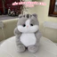 Gấu Bông Mèo Mập Ú Mặt Nâu Siêu Mềm – Thú Nhồi Bông Cute Ôm Ngủ, Quà Tặng