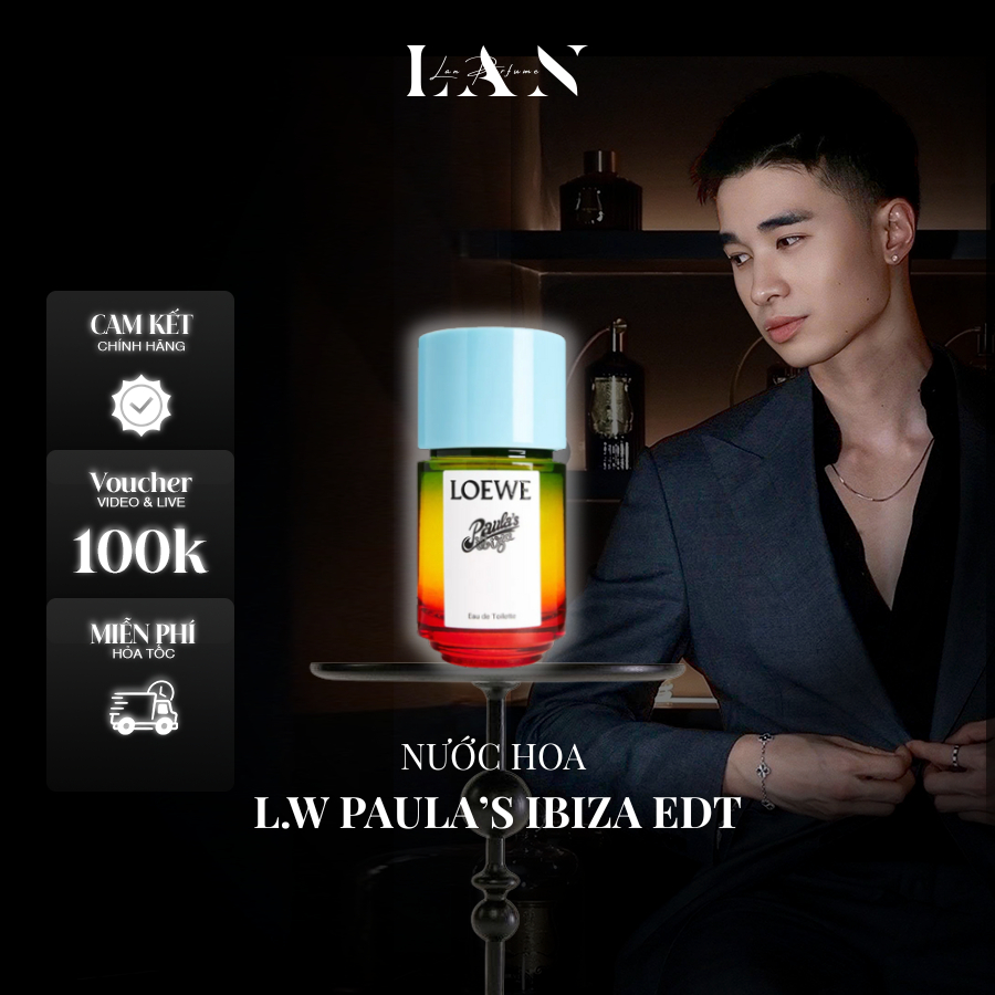 [LAN] Nước hoa Nữ L.W Paula’s Ibiza EDT 50ml Fullbox