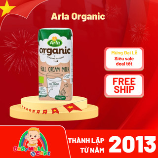 Sữa Tươi Nguyên Kem Hữu Cơ Arla Full Cream Milk – Truyền Thống – Dâu – Socola – 200ml x 1 hộp