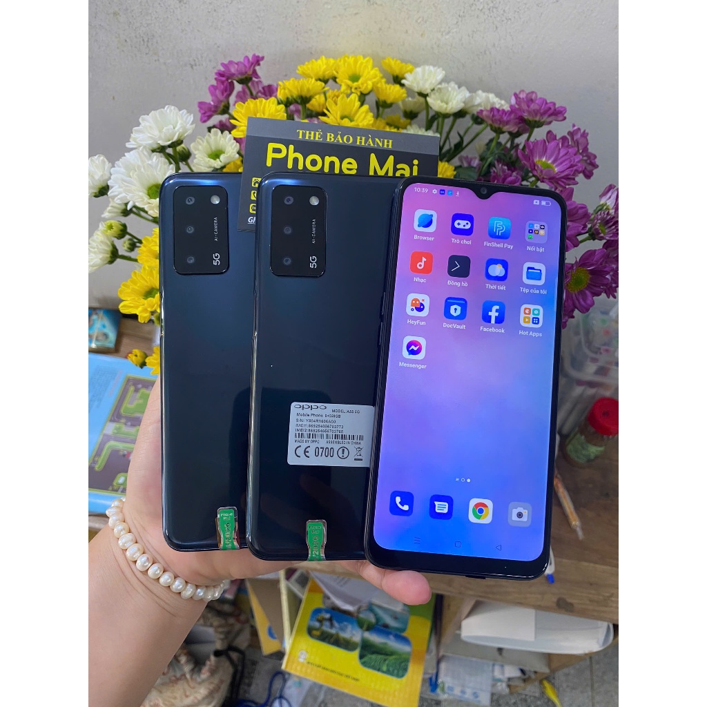 Điện thoại OPPO A55s 5G RAM 8GB/256GB - Pin 5000mAh
