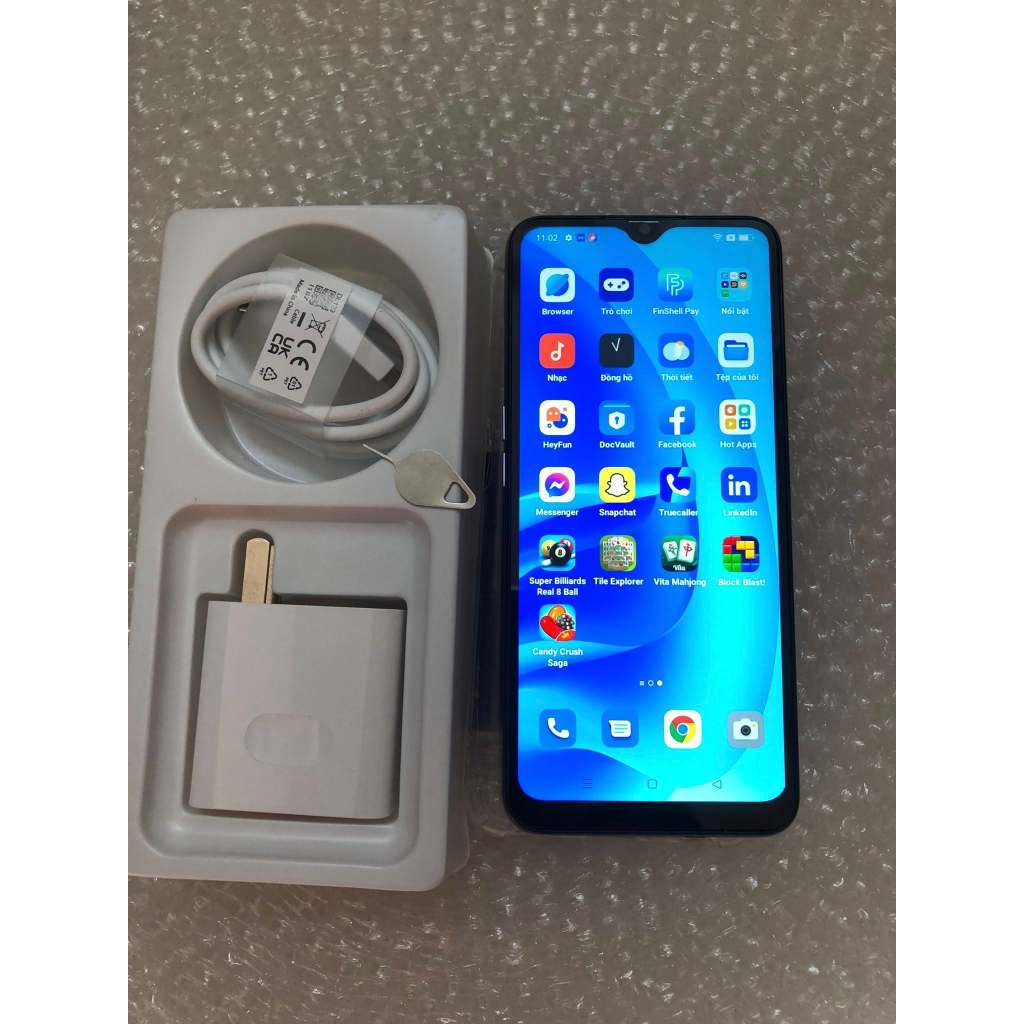 Điện thoại OPPO A55s 5G RAM 8GB/256GB - Pin 5000mAh