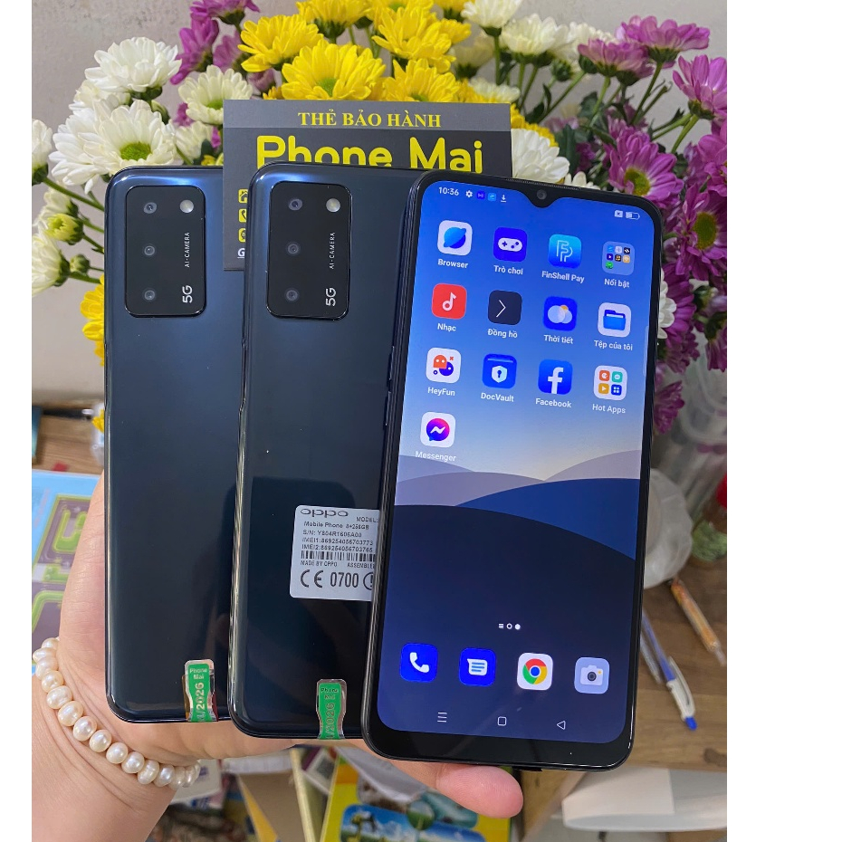 Điện thoại OPPO A55s 5G RAM 8GB/256GB - Pin 5000mAh
