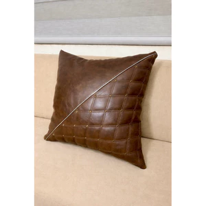 Gối trần trám chéo, Gối ôm, Gối tựa, Gối decor chất liệu da Cleo bền bỉ chất lượng.
