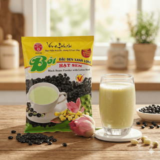 Bột Đậu Đen Xanh Lòng Không Đường Bích Chi - (300gr/gói) Thùng 10 Gói