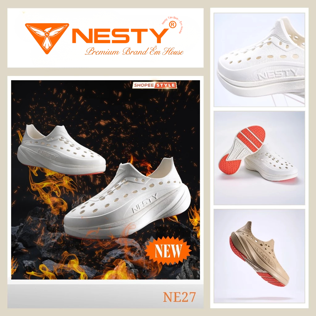 [NE27] Giày Thể Thao Nam Nữ Thương Hiệu NESTY Mã NE27 Siêu Nhẹ - Thời ...
