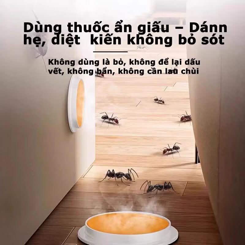 Diệt Sạch Tổ Kiến 48h | An Toàn Nhà Có Bé Bả Diệt Kiến Liên Hoàn 10 Viên