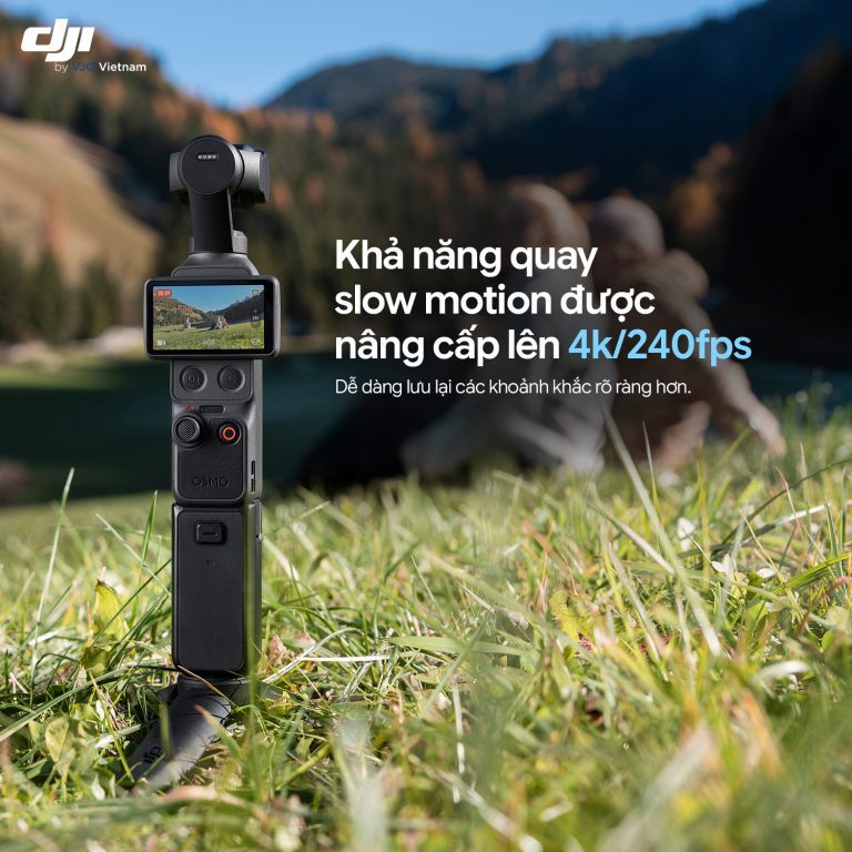 Camera DJI Osmo Pocket 4 - Máy Quay Chống Rung 3 Trục 4K/120fps Quay Vlog Chuyên Nghiệp - Bảo Hành 12T Thời Đại Công Ngh | BigBuy360 - bigbuy360.vn