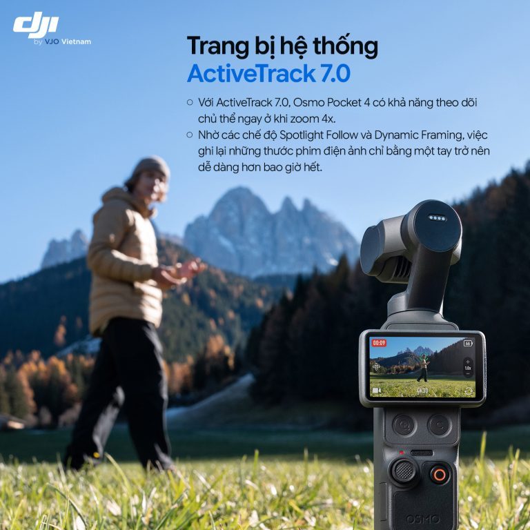 Camera DJI Osmo Pocket 4 - Máy Quay Chống Rung 3 Trục 4K/120fps Quay Vlog Chuyên Nghiệp - Bảo Hành 12T Thời Đại Công Ngh | BigBuy360 - bigbuy360.vn