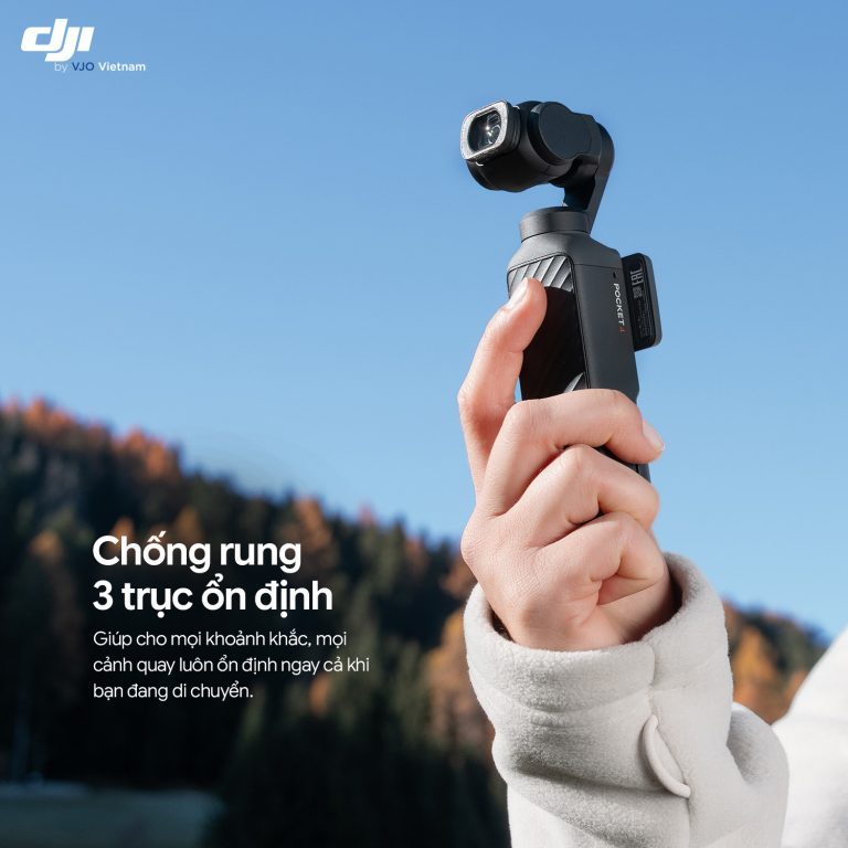 Camera DJI Osmo Pocket 4 - Máy Quay Chống Rung 3 Trục 4K/120fps Quay Vlog Chuyên Nghiệp - Bảo Hành 12T Thời Đại Công Ngh | BigBuy360 - bigbuy360.vn