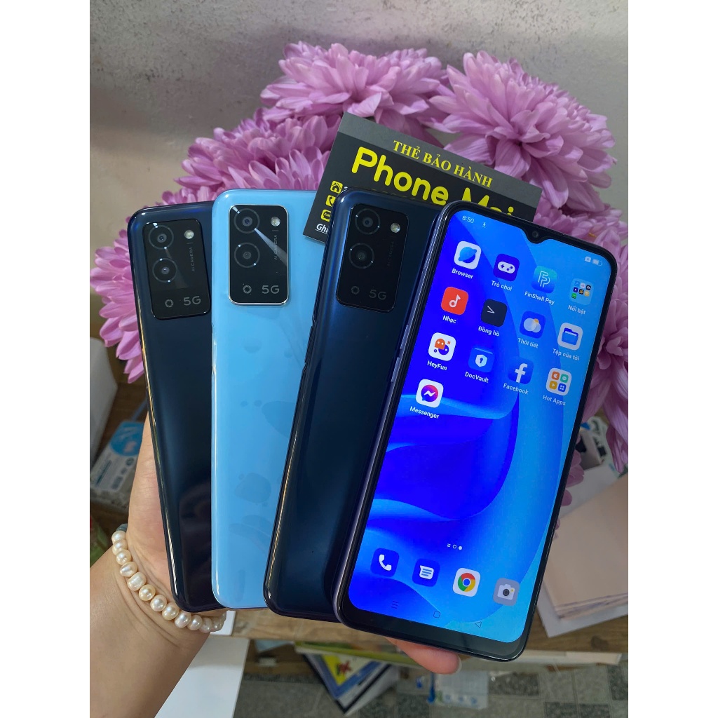 Điện thoại Oppo A56 5G RAM 8GB/256GB - pin 5000mAh ổn định màn mượt