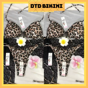 Bikini DTD áo tắm hai mảnh beo quần lọt nhỏ áo rút dây ( sẵn hàng )
