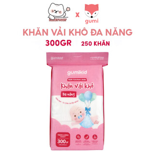 600G 300G KHĂN VẢI KHÔ ĐA NĂNG GUMI MỀM DAI CHO MẸ VÀ BÉ SIÊU TIỆN LỢI