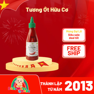 Tương Ớt Hữu Cơ LumLum Organic Sriracha Chilli Sauce – Cay Thanh, Không Chất Bảo Quản, Chuẩn Hữu Cơ Thái Lan – 250ml
