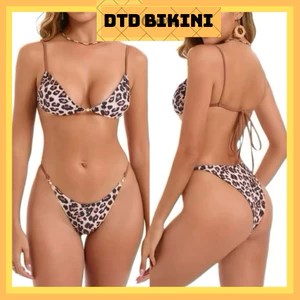Bikini DTD áo tắm 2manh áo bassi quần đùi lưng thấp siêu xinh ( sẵn hàng)
